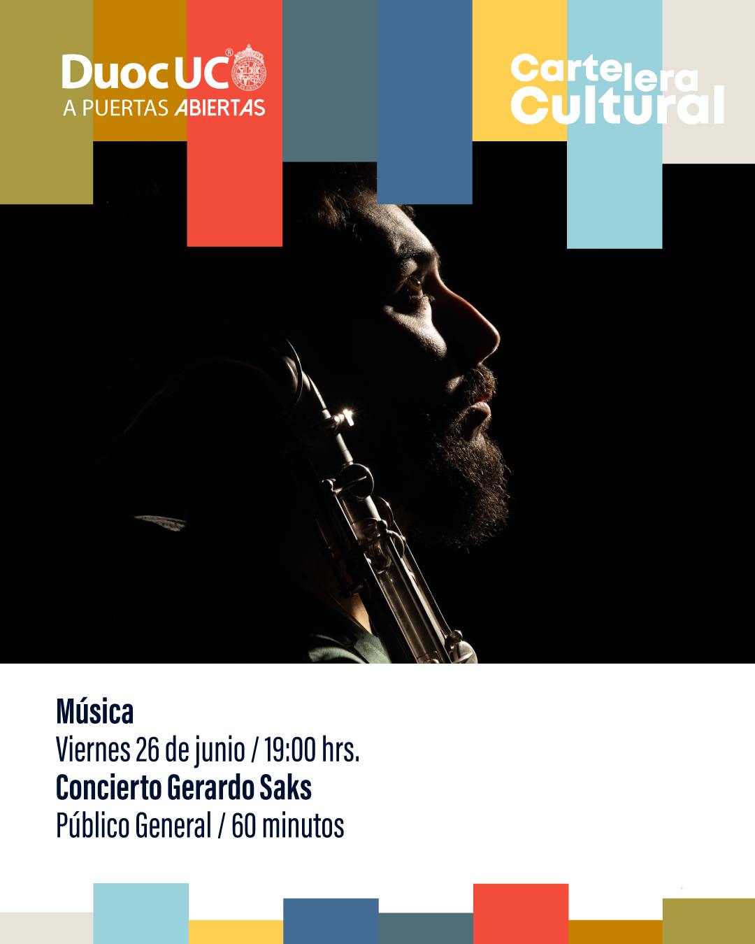 Concierto Gerardo Saks