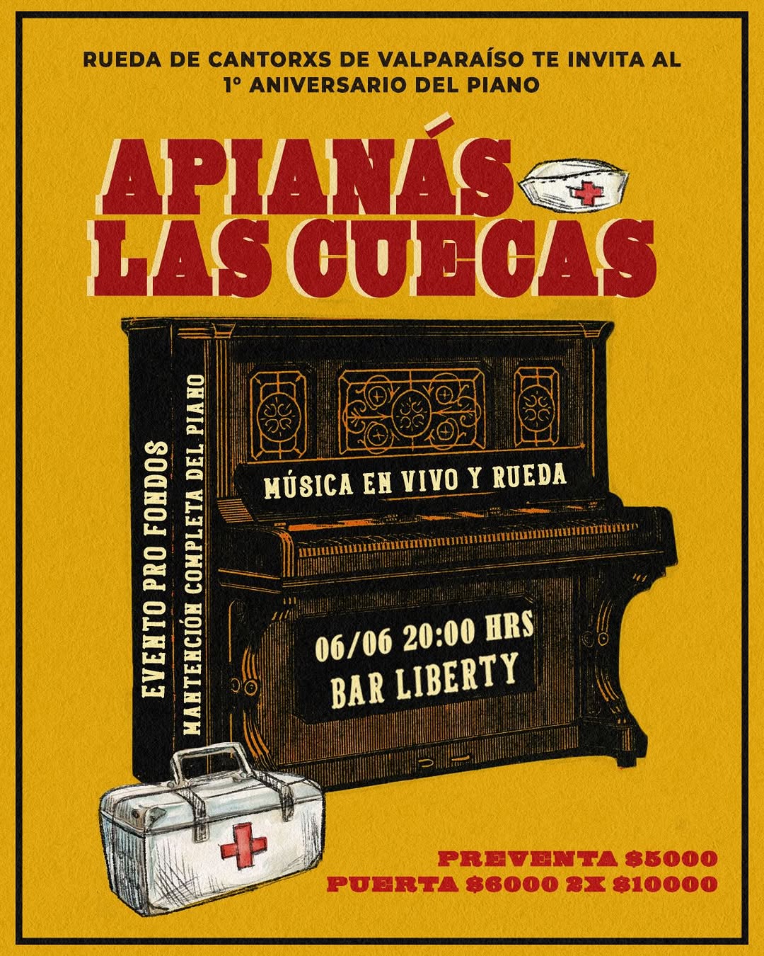 Apianás las cuecas