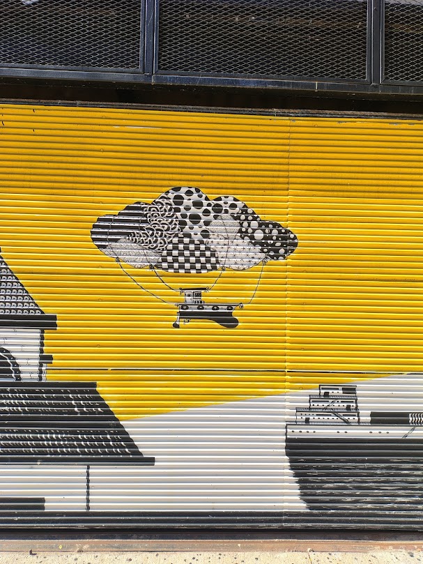 Mural Cafetería Plaza Waddington