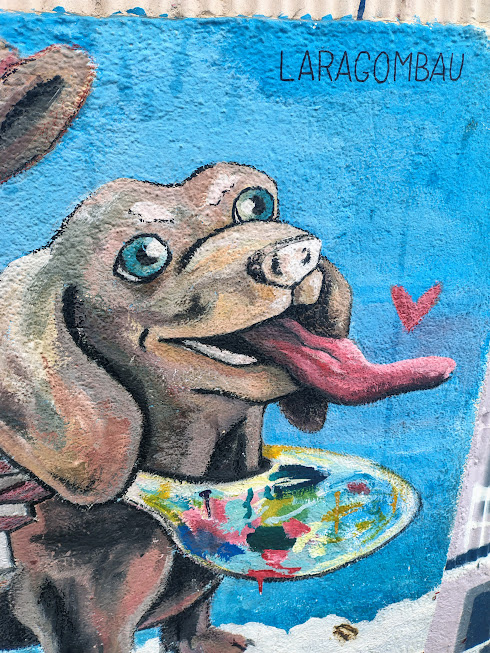 Perro  alegre