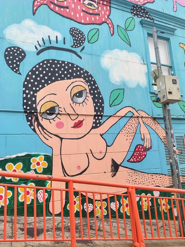 Mural de Mon Laferte: "Día Uno"
